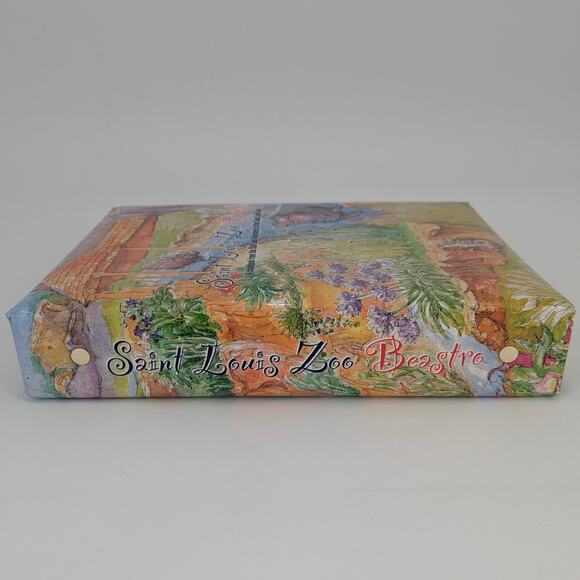 St Louis Zoo Beastro Cookbook Recipe Binder Food Favorites Collection Book HTF - Picture 3 of 11